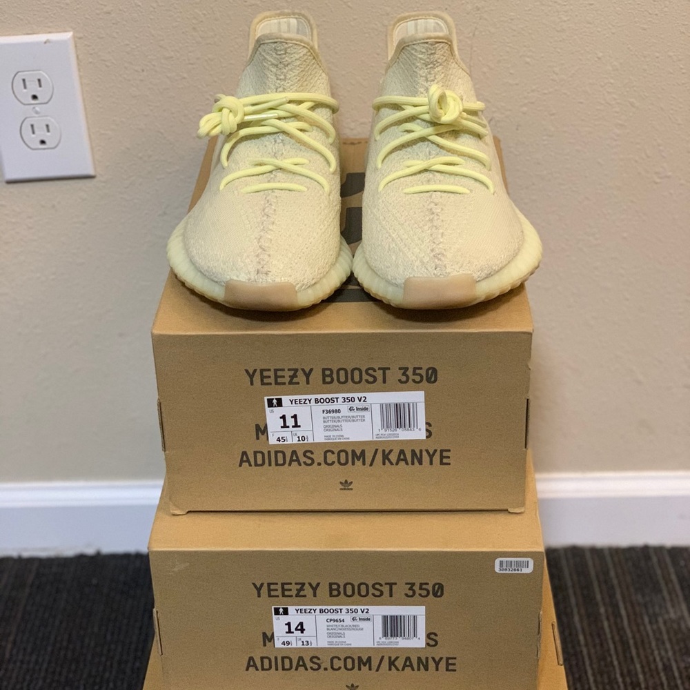 Size 11 adidas Yeezy Boost 350 V2 Butter